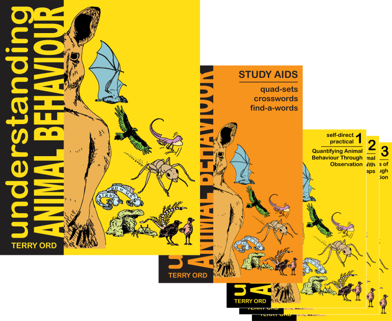 Covers for Understanding Animal Behaviour and its associated materials